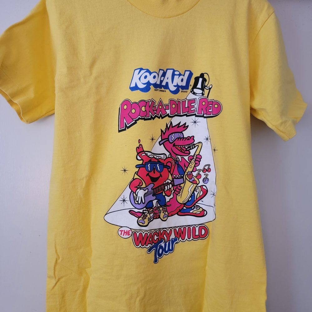 Anvil Kids Yellow Graphic T-Shirt